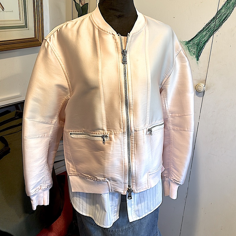 Lucious Philip Lim silk and poly jacket beautiful details, under jacket shirt